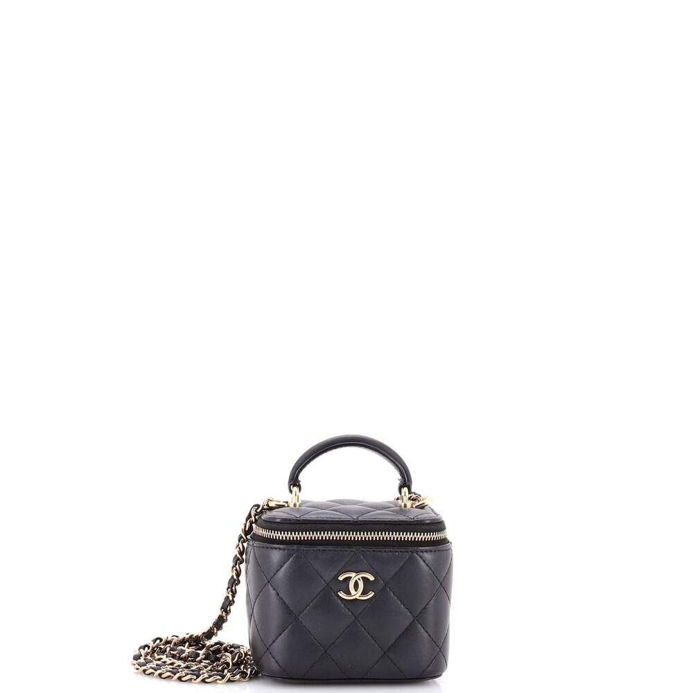 Chanel Classic Top Handle Vanity Case #255005C32B
